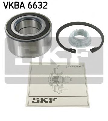 VKBA 6632 SKF Підшипник кульковий d>301
